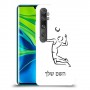 שחקן כדורעף כיסוי מגן קשיח בעיצוב אישי עם השם שלך ל Xiaomi Mi Note 10 Pro יחידה אחת סקרין מובייל