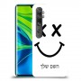 סמיילי כיסוי מגן קשיח בעיצוב אישי עם השם שלך ל Xiaomi Mi Note 10 Pro יחידה אחת סקרין מובייל
