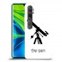 טלסקופ כיסוי מגן קשיח בעיצוב אישי עם השם שלך ל Xiaomi Mi Note 10 Pro יחידה אחת סקרין מובייל