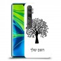 עץ כיסוי מגן קשיח בעיצוב אישי עם השם שלך ל Xiaomi Mi Note 10 Pro יחידה אחת סקרין מובייל