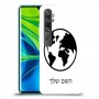 עולם כיסוי מגן קשיח בעיצוב אישי עם השם שלך ל Xiaomi Mi Note 10 Pro יחידה אחת סקרין מובייל