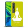 יוגה כיסוי מגן קשיח בעיצוב אישי עם השם שלך ל Xiaomi Mi Note 10 Pro יחידה אחת סקרין מובייל