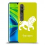 אריה כיסוי מגן קשיח בעיצוב אישי עם השם שלך ל Xiaomi Mi Note 10 Pro יחידה אחת סקרין מובייל