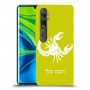 עקרב כיסוי מגן קשיח בעיצוב אישי עם השם שלך ל Xiaomi Mi Note 10 Pro יחידה אחת סקרין מובייל