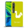 אימון ספורט - אישה כיסוי מגן קשיח בעיצוב אישי עם השם שלך ל Xiaomi Mi Note 10 Pro יחידה אחת סקרין מובייל