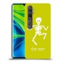 שלד כיסוי מגן קשיח בעיצוב אישי עם השם שלך ל Xiaomi Mi Note 10 Pro יחידה אחת סקרין מובייל