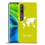 מפת העולם כיסוי מגן קשיח בעיצוב אישי עם השם שלך ל Xiaomi Mi Note 10 Pro יחידה אחת סקרין מובייל