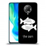 דגים כיסוי מגן קשיח בעיצוב אישי עם השם שלך ל Xiaomi Poco F2 Pro יחידה אחת סקרין מובייל