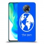 עולם כיסוי מגן קשיח בעיצוב אישי עם השם שלך ל Xiaomi Poco F2 Pro יחידה אחת סקרין מובייל