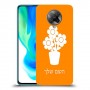 פרח כיסוי מגן קשיח בעיצוב אישי עם השם שלך ל Xiaomi Poco F2 Pro יחידה אחת סקרין מובייל