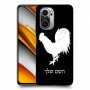 תרנגול כיסוי מגן קשיח בעיצוב אישי עם השם שלך ל Xiaomi Poco F3 יחידה אחת סקרין מובייל