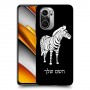 זברה כיסוי מגן קשיח בעיצוב אישי עם השם שלך ל Xiaomi Poco F3 יחידה אחת סקרין מובייל