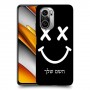 סמיילי כיסוי מגן קשיח בעיצוב אישי עם השם שלך ל Xiaomi Poco F3 יחידה אחת סקרין מובייל