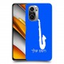 סקספון כיסוי מגן קשיח בעיצוב אישי עם השם שלך ל Xiaomi Poco F3 יחידה אחת סקרין מובייל