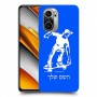 ילד סקייטבורד כיסוי מגן קשיח בעיצוב אישי עם השם שלך ל Xiaomi Poco F3 יחידה אחת סקרין מובייל