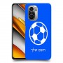 כדורגל - כדור כיסוי מגן קשיח בעיצוב אישי עם השם שלך ל Xiaomi Poco F3 יחידה אחת סקרין מובייל
