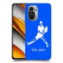 שחקן טניס כיסוי מגן קשיח בעיצוב אישי עם השם שלך ל Xiaomi Poco F3 יחידה אחת סקרין מובייל