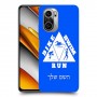 טריאתלון כיסוי מגן קשיח בעיצוב אישי עם השם שלך ל Xiaomi Poco F3 יחידה אחת סקרין מובייל
