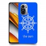 הגה - קפטן - ים כיסוי מגן קשיח בעיצוב אישי עם השם שלך ל Xiaomi Poco F3 יחידה אחת סקרין מובייל