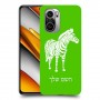 זברה כיסוי מגן קשיח בעיצוב אישי עם השם שלך ל Xiaomi Poco F3 יחידה אחת סקרין מובייל