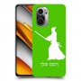 סמוראי כיסוי מגן קשיח בעיצוב אישי עם השם שלך ל Xiaomi Poco F3 יחידה אחת סקרין מובייל
