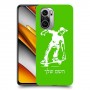 ילד סקייטבורד כיסוי מגן קשיח בעיצוב אישי עם השם שלך ל Xiaomi Poco F3 יחידה אחת סקרין מובייל