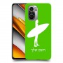 גלישה כיסוי מגן קשיח בעיצוב אישי עם השם שלך ל Xiaomi Poco F3 יחידה אחת סקרין מובייל