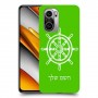 הגה - קפטן - ים כיסוי מגן קשיח בעיצוב אישי עם השם שלך ל Xiaomi Poco F3 יחידה אחת סקרין מובייל