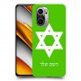 מגן דוד - ישראל כיסוי מגן קשיח בעיצוב אישי עם השם שלך ל Xiaomi Poco F3 יחידה אחת סקרין מובייל