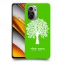 עץ כיסוי מגן קשיח בעיצוב אישי עם השם שלך ל Xiaomi Poco F3 יחידה אחת סקרין מובייל