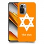 מגן דוד - ישראל כיסוי מגן קשיח בעיצוב אישי עם השם שלך ל Xiaomi Poco F3 יחידה אחת סקרין מובייל