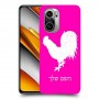 תרנגול כיסוי מגן קשיח בעיצוב אישי עם השם שלך ל Xiaomi Poco F3 יחידה אחת סקרין מובייל
