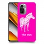 זברה כיסוי מגן קשיח בעיצוב אישי עם השם שלך ל Xiaomi Poco F3 יחידה אחת סקרין מובייל