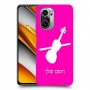 כינור כיסוי מגן קשיח בעיצוב אישי עם השם שלך ל Xiaomi Poco F3 יחידה אחת סקרין מובייל