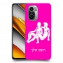 תאומים כיסוי מגן קשיח בעיצוב אישי עם השם שלך ל Xiaomi Poco F3 יחידה אחת סקרין מובייל