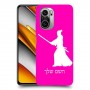 סמוראי כיסוי מגן קשיח בעיצוב אישי עם השם שלך ל Xiaomi Poco F3 יחידה אחת סקרין מובייל