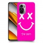 סמיילי כיסוי מגן קשיח בעיצוב אישי עם השם שלך ל Xiaomi Poco F3 יחידה אחת סקרין מובייל