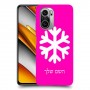 שלג כיסוי מגן קשיח בעיצוב אישי עם השם שלך ל Xiaomi Poco F3 יחידה אחת סקרין מובייל