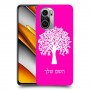 עץ כיסוי מגן קשיח בעיצוב אישי עם השם שלך ל Xiaomi Poco F3 יחידה אחת סקרין מובייל