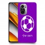 כדורגל - כדור כיסוי מגן קשיח בעיצוב אישי עם השם שלך ל Xiaomi Poco F3 יחידה אחת סקרין מובייל