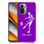 שחקן כדורגל כיסוי מגן קשיח בעיצוב אישי עם השם שלך ל Xiaomi Poco F3 יחידה אחת סקרין מובייל