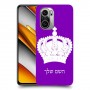 כתר מלכותי כיסוי מגן קשיח בעיצוב אישי עם השם שלך ל Xiaomi Poco F3 יחידה אחת סקרין מובייל