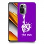 פסל החירות כיסוי מגן קשיח בעיצוב אישי עם השם שלך ל Xiaomi Poco F3 יחידה אחת סקרין מובייל