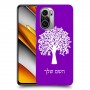 עץ כיסוי מגן קשיח בעיצוב אישי עם השם שלך ל Xiaomi Poco F3 יחידה אחת סקרין מובייל