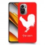 תרנגול כיסוי מגן קשיח בעיצוב אישי עם השם שלך ל Xiaomi Poco F3 יחידה אחת סקרין מובייל