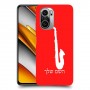 סקספון כיסוי מגן קשיח בעיצוב אישי עם השם שלך ל Xiaomi Poco F3 יחידה אחת סקרין מובייל