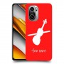 כינור כיסוי מגן קשיח בעיצוב אישי עם השם שלך ל Xiaomi Poco F3 יחידה אחת סקרין מובייל