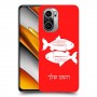 דגים כיסוי מגן קשיח בעיצוב אישי עם השם שלך ל Xiaomi Poco F3 יחידה אחת סקרין מובייל