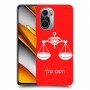 מאזניים כיסוי מגן קשיח בעיצוב אישי עם השם שלך ל Xiaomi Poco F3 יחידה אחת סקרין מובייל