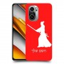 סמוראי כיסוי מגן קשיח בעיצוב אישי עם השם שלך ל Xiaomi Poco F3 יחידה אחת סקרין מובייל